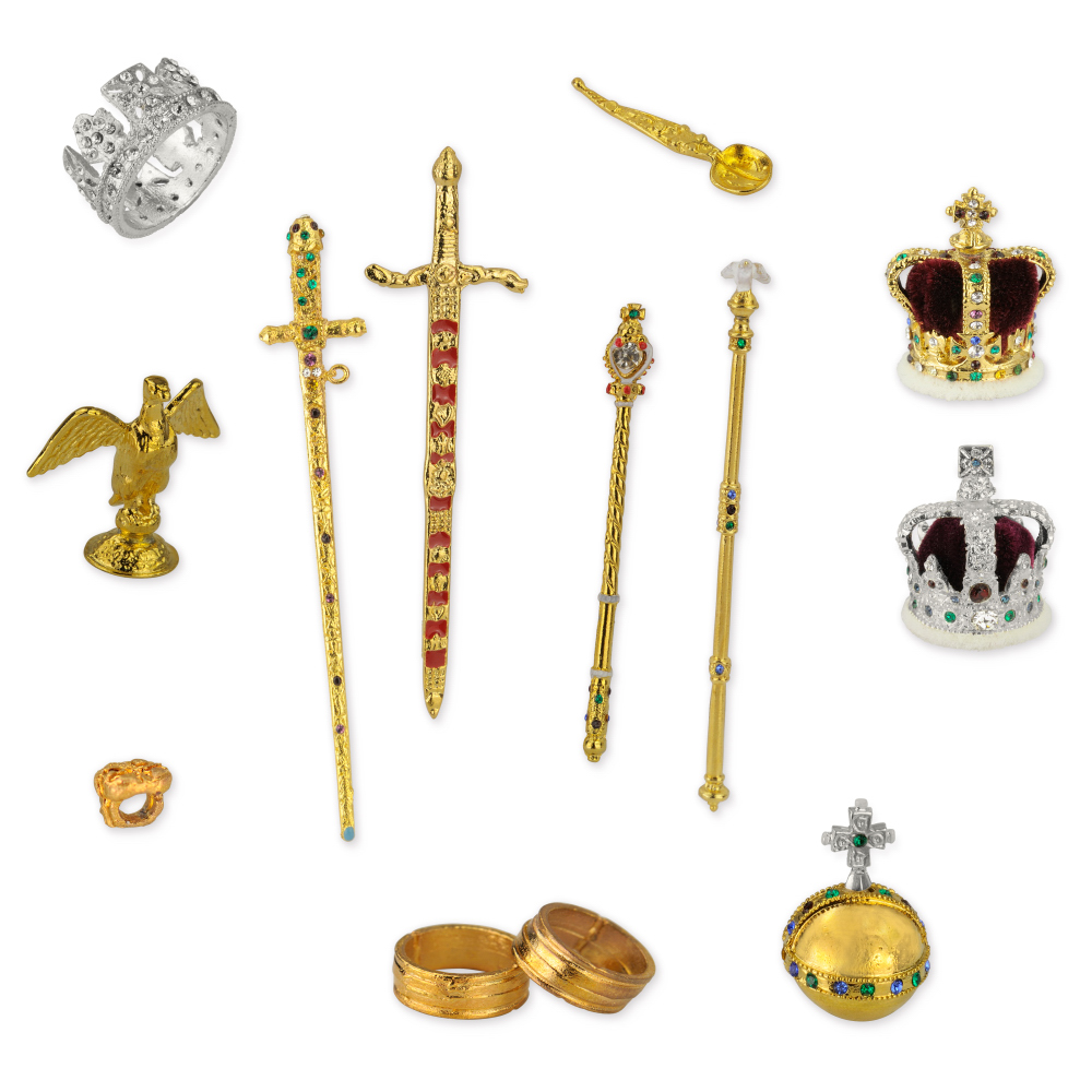 The miniature Crown collection - 12 piece Jubilee set