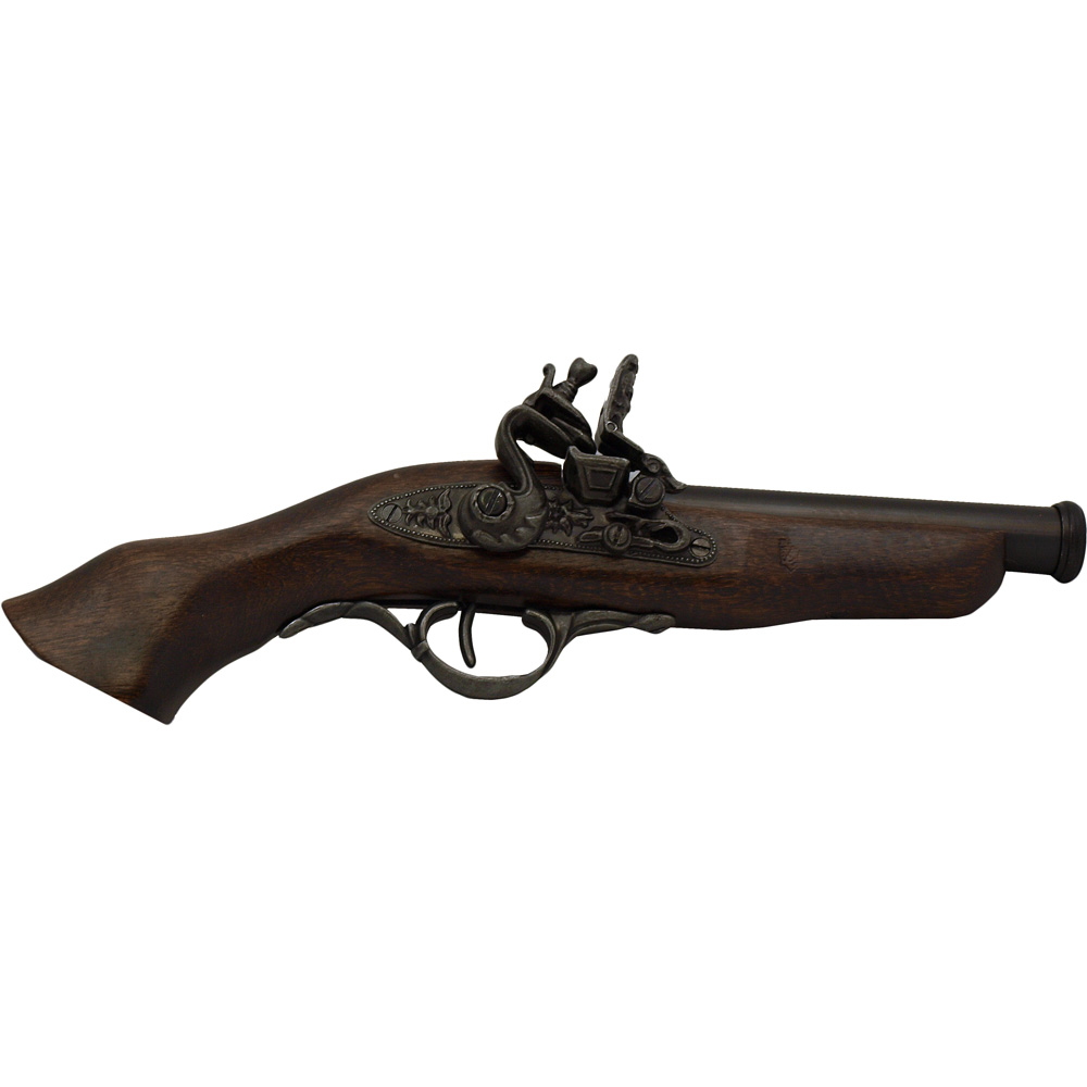 Replica flintock pistol - 17th Century