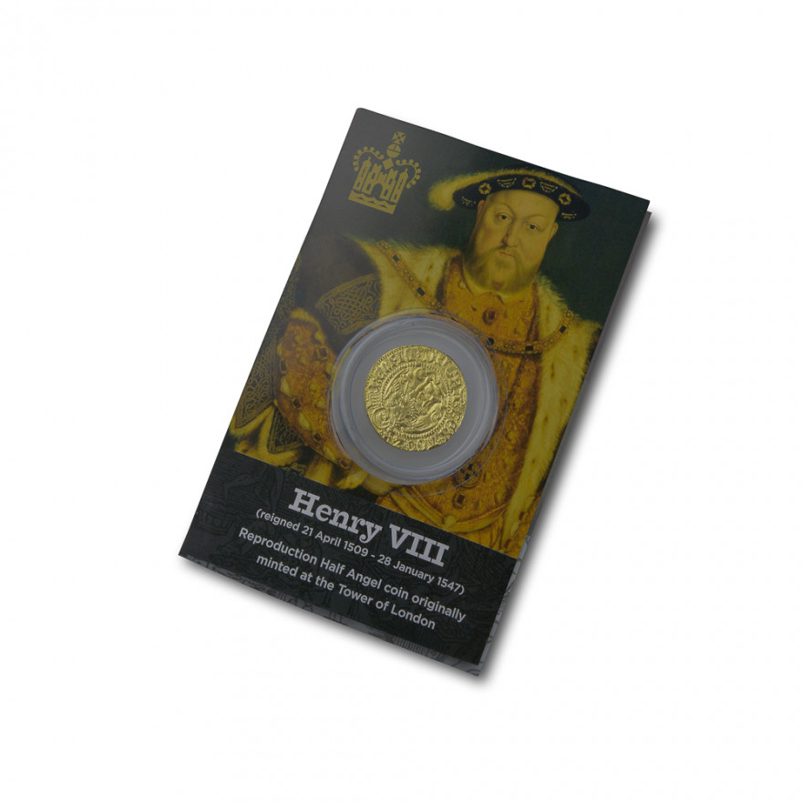 Replica coin - Henry VIII Tudor half angel