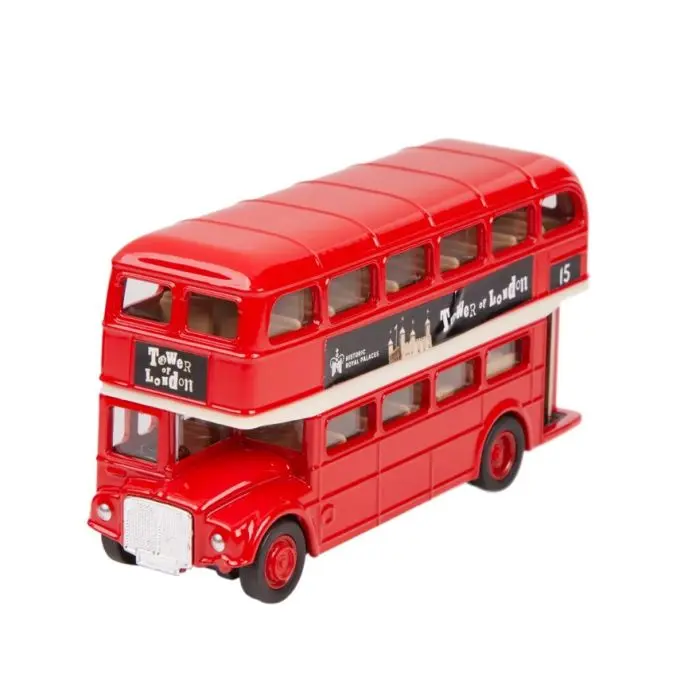 アンティーク LONDON BUS TOY Vintage London Double Decker Plastic Bus Buy British Toys Red 8 3
