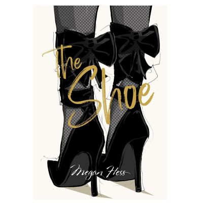 Book cover featuring illustration of high heels