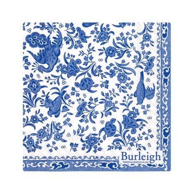 regal peacock paper napkins