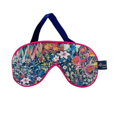 Multicoloured floral eye mask