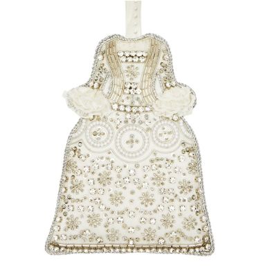 Diamante and Pearl Mantua Dress hanging decoration