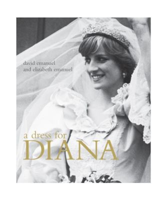 Monochrome image of Diana, Princess of Wales on her wedding day