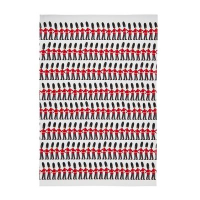 Guards tea towel