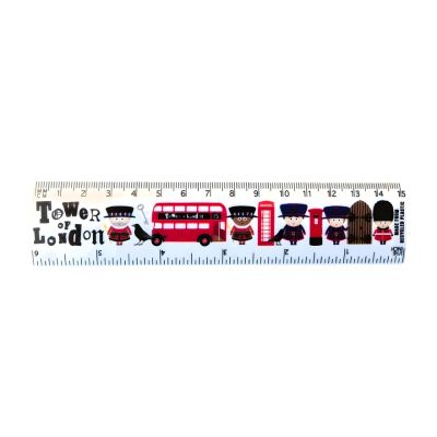 Ruler with London icons
