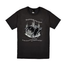 Black t-shirt with raven 