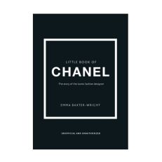 Black book cover with Chanel logo