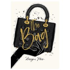 Book cover featuring illustration of handbag 