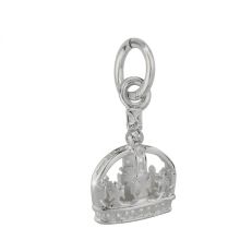 Ortak Silver crown charm