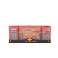 London Phone Bus Tea Tin Gift Set