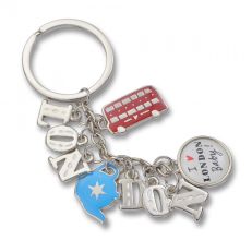 Alice tait London charm keyring