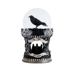 Black raven snow globe with Tower of London inscription