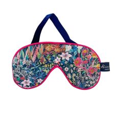 Multicoloured floral eye mask