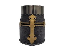 Crusader shot glass