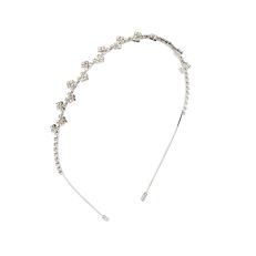 Crystal alternate cross headband