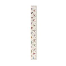Wooden ruler with illustrated Kings and Queens of England