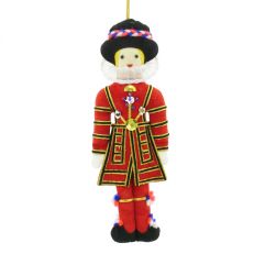 Yeoman Warder in ceremonial dress fabric hanging decoration