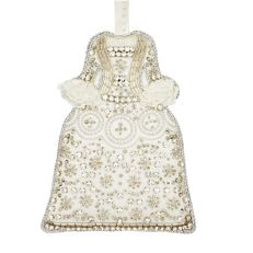 Diamante and Pearl Mantua Dress hanging decoration