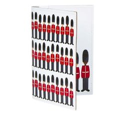 Guards recycled leather passport holder