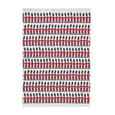 Guards tea towel