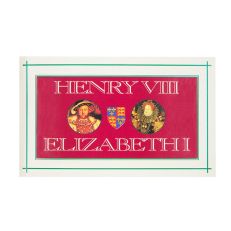 Henry VIII groat and Elizabeth I sixpence coin replicas