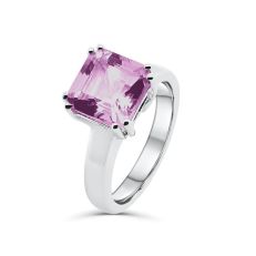 Marlene sterling silver imperial amethyst ring