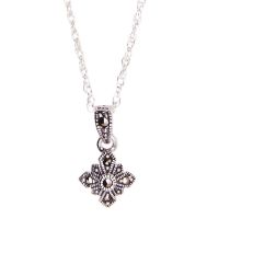 Marcasite Cross Pendant