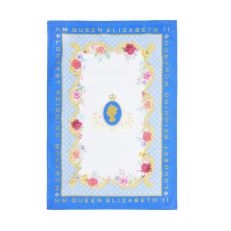 Queen Elizabeth II Longest Reigning Monarch Commemorative Tea Towel