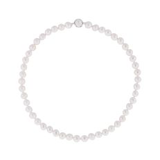 Classic real pearl necklace