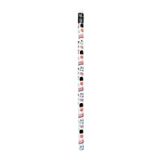 White pencil with London icons