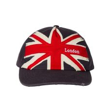Navy cap with Union Jack and 'London' inscription