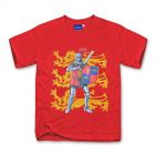 Nick the Knight red lion t-shirt