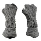kids knitted gauntlet gloves