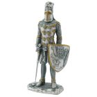 Ancestors of Dover Knight with lion crested helmet figure