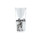 English Pewter stag shot glass
