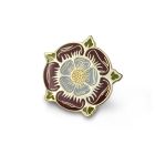Tudor rose pin badge