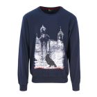 Tower of London raven navy sweatshirt