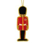 London Royal Guardsman tree decoration with union jack badge