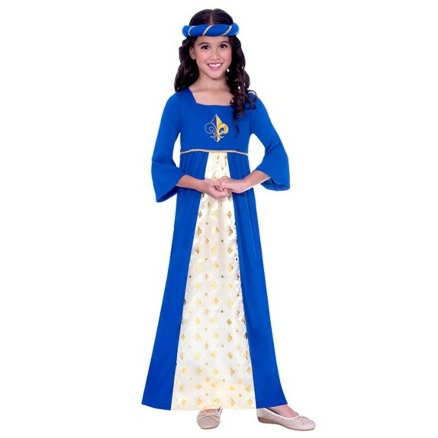 Traje De Pastora Amscan Girls Red Tudor Princess Kids Fancy Dress Costume Age Disfraz Pastorcilla Niña