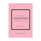 Pink book cover with Valentino logo