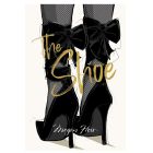 Book cover featuring illustration of high heels
