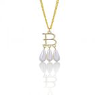 Children's Anne Boleyn 'B' necklace