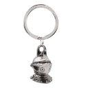 3D Knights helmet keyring