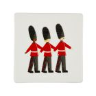 Guards marching ceramic coaster