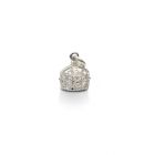 Ortak Silver Queen Victoria Crown charm