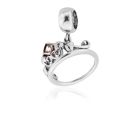 Clogau Princess collection - Tiara silver and rose gold charm