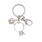 Historic Royal Palaces crystal ring key ring