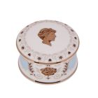 Diana Cameo Fine Bone China Trinket Box